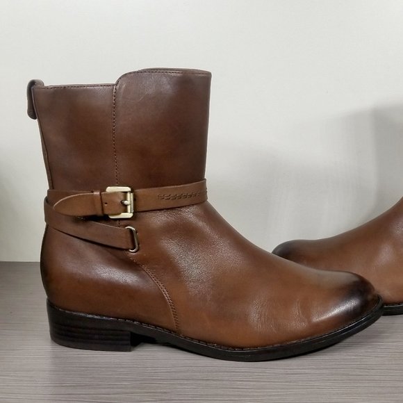 Brown Leather Waterproof Blondo Zena Boot - Picture 7 of 10